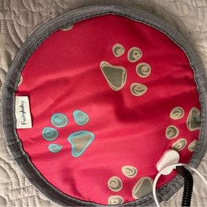 Furry baby heating pad